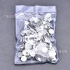 Material de fábrica al por mayor, taladro de diamante austriaco de imitación de fondo plano, taladro de vidrio, clavo, bricolaje, carcasa de teléfono móvil, taladro de palo, ropa