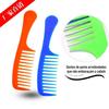 Pente de xampu de dente grande de um dólar, pente de cabelo de dente largo de plástico, pente de maquiagem, barraca de loja de dois dólares, pequeno suprimento de mercadoria no atacado