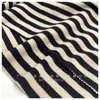 170 # 1*1 Rayas Dobles de Modal 260g Tela Hilo de Rayón Raya de Pozo Chaleco Elástico Tejido Base para Ropa