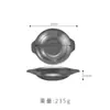 Olla Seca de Acero Inoxidable Retro con Doble Asa Sartén Venta al por Mayor Transfronteriza Olla Caliente Picante Sartén Plana para Langosta Recipiente para Pescado encurtido Logo Personalizado