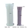 Vela Aromaterapia Coluna Romana Vintage Molde de Silicone Figura DIY Deusa Vênus Corpo Gesso Abrasivos de Silicone