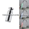 Lâmpada para Torneira LED 360 graus Rotatória Controle de Temperatura / Colorida Auto-trocante Universal Bico Luminoso 8001-B13-6