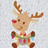 Pintura de diamantes 5D niños caricatura Papá Noel Diamante redondo de cristal diy bordado de diamantes tamaño diamante 18x18