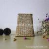 005 cesta de flores tecida com algas marinhas, porta-canetas de acabamento para mesa, ornamentos decorativos, artesanato feito à mão, vaso europeu
