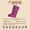 Rodillera de moxibustión con calefacción eléctrica con lana de moxa para terapia de calor, soporte para rodilla y pierna, botas largas para articulación del tobillo, dispositivo calentador de pies