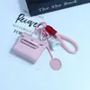 Bolsa Quadrada Cor Sólida Huayang Chaveiro Criativo Envelope Vermelho Estojo para Fone de Ouvido Cordão para Celular Porta-Moedas Pingente Atacado
