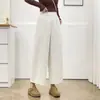 Roupas Especiais Plus Size Femininas 2026 Outono Novo Simples Emagrecedor Cintura Elástica Calças Balão Perna Larga Cropped 0865