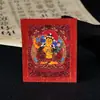 Thangka Pintado a Mano Tíbet Nepal Guardián del Zodiaco 4*5 Núcleo Azul Thangka Año del Zodiaco