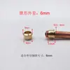 Abrazaderas de Sujeción para Tubos de Cobre y Aluminio, Abrazaderas, Mangas para Tubos de Cobre, Conectores de Cobre, Accesorios para Tuberías de Aceite de Tubo de Cobre, Conectores de Cabezal de Aceite, Accesorios