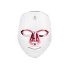 Máscara de Belleza Táctil Manual LED Instrumento de Rejuvenecimiento de la Piel Fotónico Multicolor para Uso Doméstico Instrumento de Máscara Facial con Luz Roja y Azul Eliminación de Acné Carga