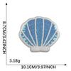 Logo Bordado Computador Lantejoula Concha Acessórios de Vestuário Patch de Lantejoula Adesivo Cruzamento DIY Patch Bordado Decorativo Adesivo de Tecido