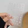Novos Adesivos Autocolantes Dopamine Star para Nail Art Ultra Finos Coloridos Estrelas de Cinco Pontas Decalques Acessórios de Nail Art Decoração de Nail Art