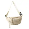 26 bolsa de pecho ins bolsa pequeña de moda nudo Ruyi bolsa cruzada casual japonesa bolsa cruzada deportiva riñonera para hombre bolso de un solo hombro para mujer