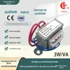Transformador de isolamento de potência de baixa frequência 5W10W20W 220V para 12V24V9V AC simples e duplo todo em cobre em estoque