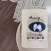 Nueva Pinza para el Cabello de Encaje Azul Denim para Niños Pinza Lateral Pinza para el Flequillo