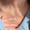 Collar con Candado en Forma de Corazón, Gargantilla de Lujo Ligero Estilo Ins Nicho, Nueva Cadena Minimalista para Clavícula, Regalo Genial y Discreto