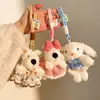 Boutique West Highland Wee Dog Peluche Dibujo Animado Perro Muñeco para Teléfono Colgante Encanto para Bolso Llavero Muñeco Pequeño