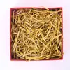20-50-100g empaque multigramo color seda brillante brillo de seda relleno para caja de regalo de dulces de rafia
