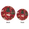 Platos de papel desechables con temática de bosque navideño transfronterizos, vasos de papel, servilletas de papel, vajilla, decoración de set para fiesta de cumpleaños