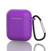 Adequado para Capa Protetora de AirPods, Capa de Silicone Bluetooth Sem Fio da Apple, Capa Protetora de Casca Macia Universal para Fones de Ouvido 1ª/2ª Geração