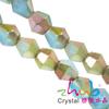 Suministro directo de fábrica de cuentas de cristal artificial de 2/3/4/6/8 mm, cuentas puntiagudas de diamante galvanizadas, material para pulseras de bricolaje.