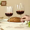 Envío Directo en Stock de Vasos de Vidrio Domésticos de Alta Calidad, Vasos de Agua Altos y Bajos, Copas de Vino de Pie con Forma de Capullo de Flor de Lujo Ligero, Copas de Cóctel
