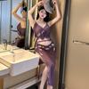 PXFS lencería sexy banda para el vientre con tiras sexy pasión deseo puro estilo antiguo traje hanfu tentación mujer con sobrepeso pasión perspectiva