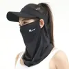 Mascarilla de Protección Solar de Verano para Mujer, Protección Solar para Ciclismo al Aire Libre, Protección UV, Toalla Facial de Seda Helada Fina Transpirable para Protección Solar, Transfronterizo