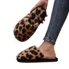 Pantuflas de algodón transfronterizas de Amazon para mujer, nuevas pantuflas peludas de otoño e invierno para uso en interiores en casa, antideslizantes, cálidos zapatos de algodón para parejas