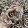 Atacado de Fábrica Pulseira de Jade Seda Dourada de Xinjiang, Pulseira de Jade Versátil Estilo Antigo Gelo Artesanal da Moda para Mulheres Nicho