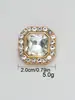 Nuevos Botones de Placa Estilo Chino con Pedrería, Botones Metálicos para Abrigos de Suéter, Botones Decorativos Cosidos a Mano, Accesorios de Alta Gama para DIY en Stock