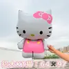 Globo nuevo de gran tamaño del gato KT, globo flotante de dibujos animados popular para exteriores, no auto sellable