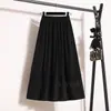 Vestido de verano para mujer talla grande para damas talla grande, estilo francés dulce de encaje calado línea A falda larga con cintura alta y dobladillo ancho