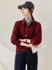 Camisa elegante de manga larga estilo Hong Kong para mujer, primavera y otoño 2024, nueva camisa informal estilo Joker elegante de estilo coreano