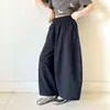 Pantalones de Algodón y Lino para Niñas Little Red Fish, Estilo Delgado de Verano 2026 Nuevo Modelo, Atuendo para Padres e Hijos, Pantalones Cortos de Verano, Pantalones Sueltos Casuales