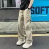 Ropa de Algodón Puro Americano Conjunto para Hombre Ropa de Hombre Un Conjunto Combinado Camiseta Guapa para Joven Pantalones Casuales Modernos Versátiles