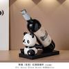 Ornamento Criativo de Rack de Vinho Panda Luxo Leve High-end Casa Sala de Estar Armário de Vinho Armário de TV Sentido High-end Decorações de Nicho