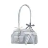 Bolso Boston dulce de moda transfronterizo para mujer, nuevo bolso de hombro de color liso Otoño 2026, bolso de axila de alta gama
