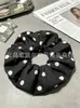 Versátil scrunchie de coleta estilo coreano con tela floral estilo ins, scrunchie para accesorios para el cabello, fábrica de origen