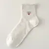 Meias transparentes de bolinhas com babados estilo japonês para cachorros pequenos, meias transparentes de bolinhas brancas para mulheres, meias de algodão fofas e estilosas com desenho animado
