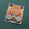 Pintura Thangka Dorada Pintada a Mano de los Cinco Budas, Buda de la Riqueza Amarillo, Tara Verde, Mahakala y Núcleo de Pintura Thangka del Nacimiento de Buda sobre Lienzo Especial