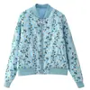 Fabricante de roupas femininas transfronteiriço atacado 2026 AliExpress mais vendido moda francesa casual jaqueta bomber casaco de algodão