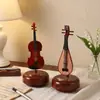 Caja de Música Instrumento Musical Clásico Chino, Decoración Artística de Escritorio, Impulsada por Mecanismo de Relojería, Giratoria, Adorno de Caja de Música Simulado