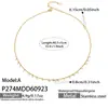 Nueva Cadena para Clavícula de Zirconia 5A Gota de Agua Super Brillante Acero Inoxidable Color Duradero Moda de Gama Alta Collar para Mujer Joyería al por Mayor