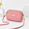 [Amaigu] Bolso Pequeño de Tres Capas para Mujer 2026 Nuevo Versátil Primavera y Verano Bolso Cuadrado Pequeño de Hombro Único Cruzado Bolso de Cuero Suave para Mujer