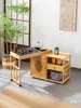 Mesa de Chá Móvel para Varanda Mesa de Chá Doméstica Armário de Chá Giratório Mesa de Café Moderna com Rodinhas Carrinho de Chá Pequeno de Luxo Leve Famoso da Internet