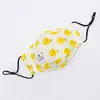 Mascarilla Infantil de Algodón Puro con Dibujos Animados Lindos, Mascarilla Protectora Cálida a Prueba de Viento para Otoño e Invierno para Protección al Aire Libre con Válvula