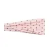 Novedad de Primavera Diadema con Goma para el Cabello de Rayas y Lunares Deportiva Fitness Yoga Deportes al Aire Libre Diadema con Goma Absorbente de Sudor