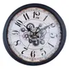 Reloj de Pared Creativo Estilo Europeo, Reloj Silencioso para Uso Doméstico, Reloj de Pared Decorativo Redondo Minimalista Moderno, Montado en Pared