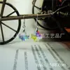 Versão coreana dos novos brincos da moda contas de cristal uma variedade de formas opcionais acessórios de joias criativos diy fabricantes atacado